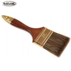 Wholesale Synthetic Filament Paint Brush with Wooden Handle