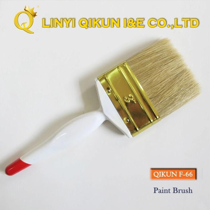 F-60 Hardware Decorate Paint Hand Tools Wooden Handle Bristle Roller Paint Brush