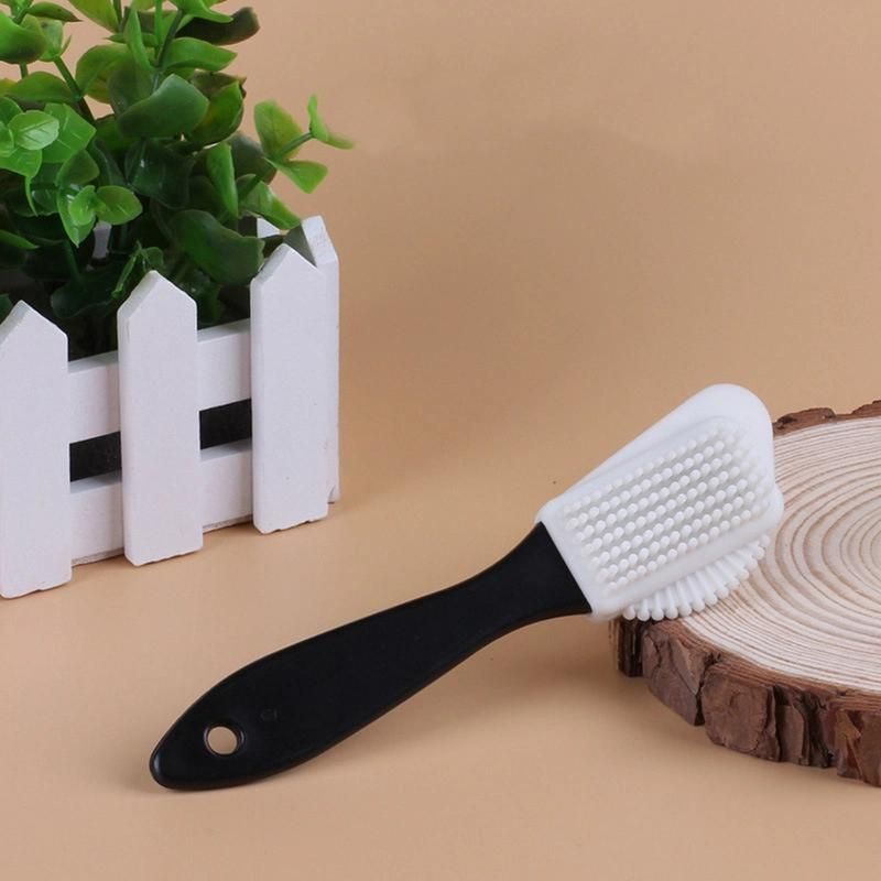 Double Side Velvet Leather Multi - Side Copper Wire Shoe Cleaning Care Brush