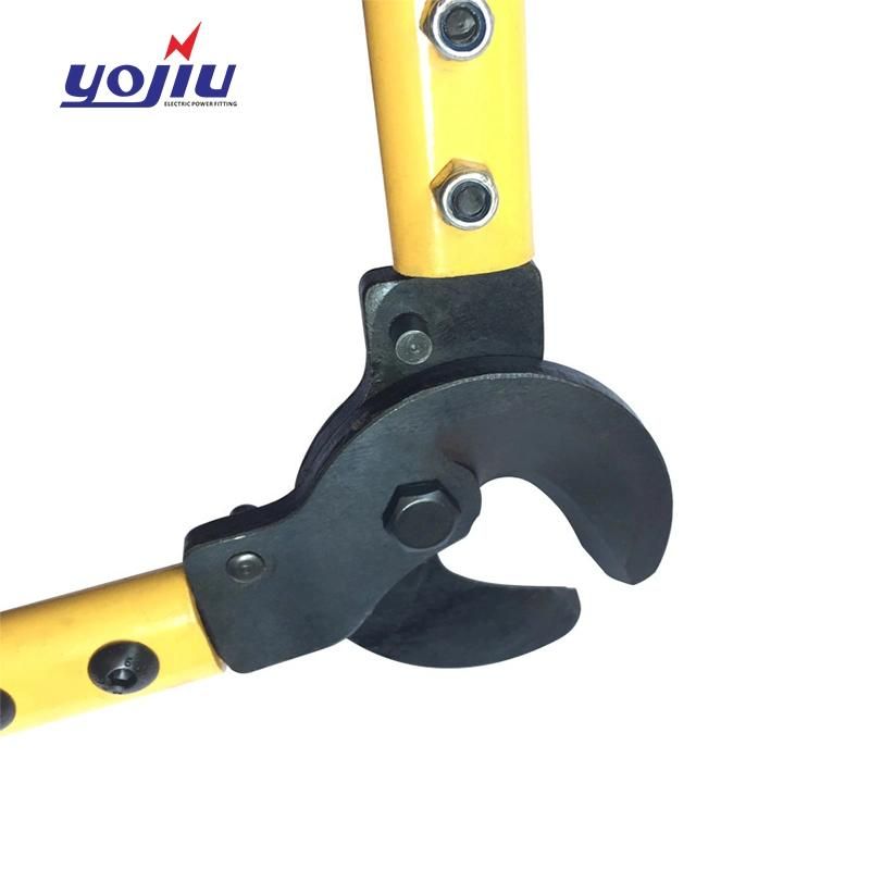 Labor-Saving Long Arm Cable Shears Promotion Cutting Tools Metal Trunking Rachet Cable Cutters