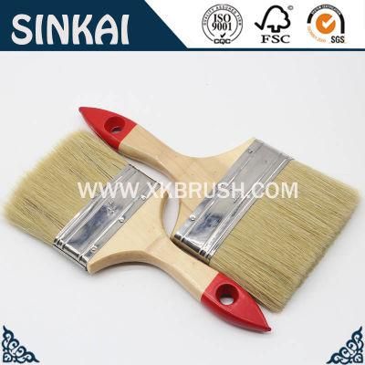 with Reasonable Price White 5 Inch Natural Bristle Painting Brush