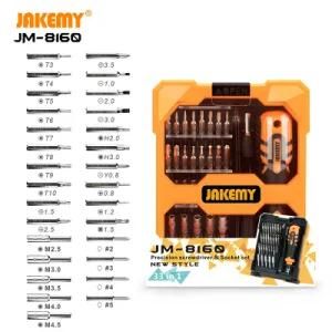 Jakemy 33 in 1 Precision Screwdriver Mini Repairing DIY Hand Tool with Plastic Box