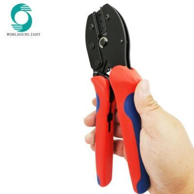 Mc4 Solar Panel PV Terminal Cable Connector Crimping Plier Ratchet Crimper Tool for Typo Terminal Ly-2546b