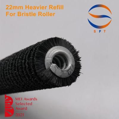 22mm Heavier Refill for Bristle Roller Brushes with More Bristle