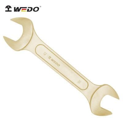 WEDO Aluminium Bronze Non-Sparking Wrench Spark-Free Safety Double Open End Spanner