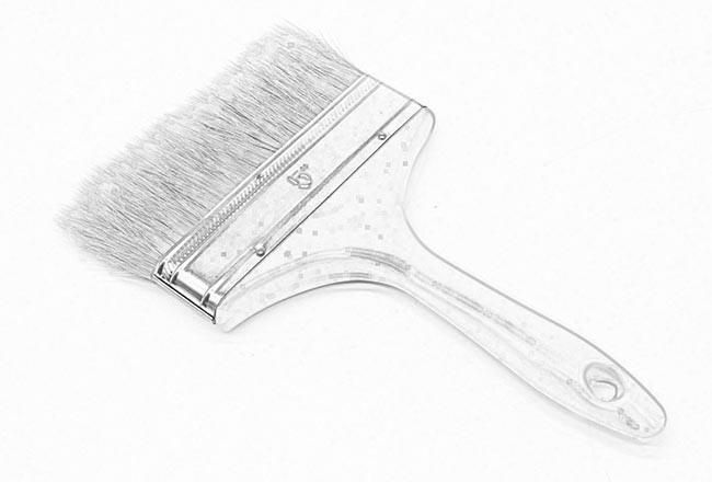 Factory Price Paintbrush Painting with Plastic Handle