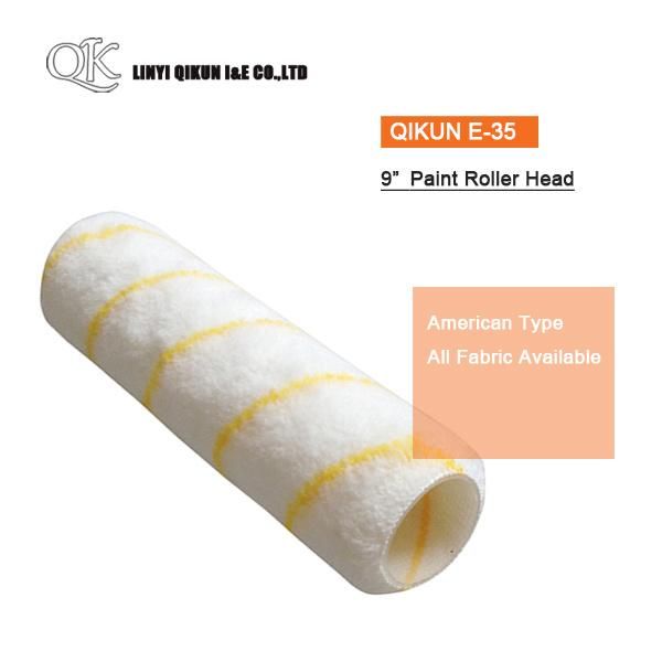 E-24 Hardware Decorate Paint Hand Tools Acrylic Fabric Paint Roller Double Flat Caps Foam Roller