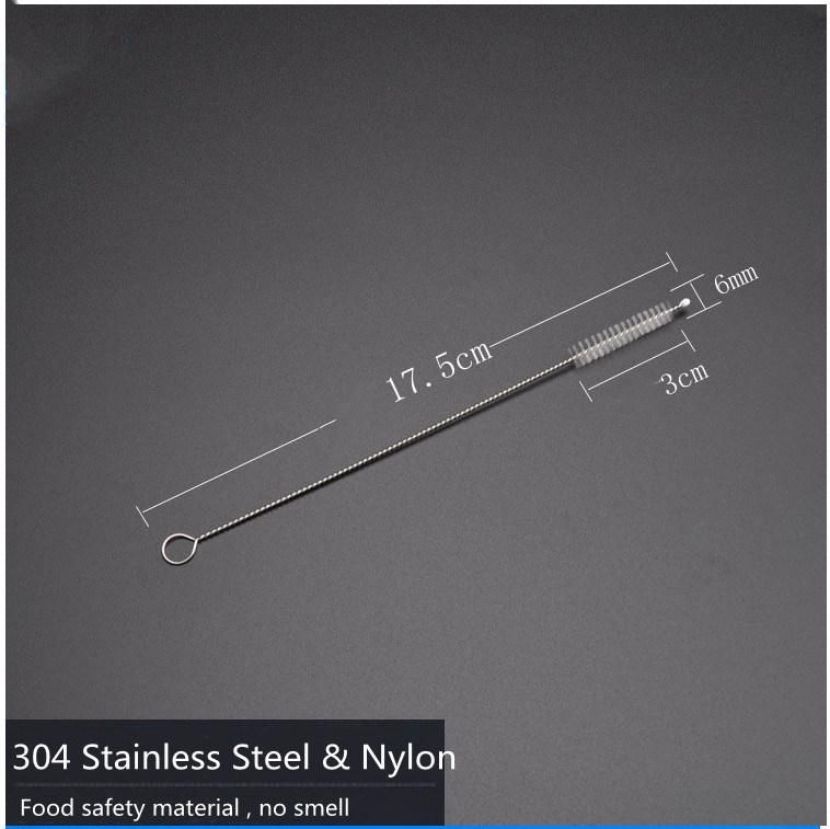 Stainless Steel Bottle Brush Straw Brush Children Cup Straw Brush Bottle Brush Kettle Straw Brush