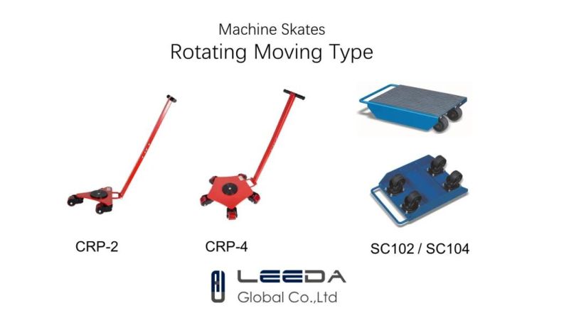 5000kg Economic Roller Crowbar of Machinery Skates Erc-5