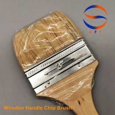 3&prime;&prime; Wooden Handle Chip Brushes for Fiberglass and Resin