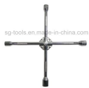Cross Rim Wrench Galvanized and Chrome Plated
