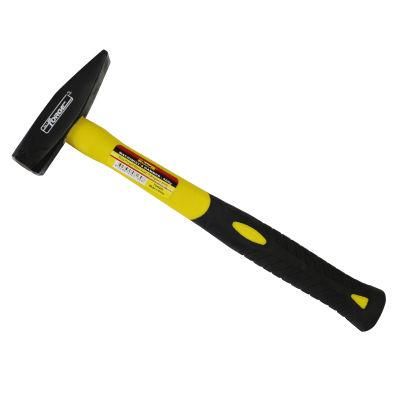 Hand Tools 500g Drop Forged Machinist&prime; S Hammer with Fiberglass Handle