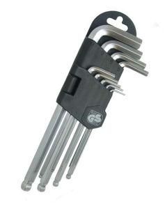 9PCS Hex Key Set, Ball Point Head