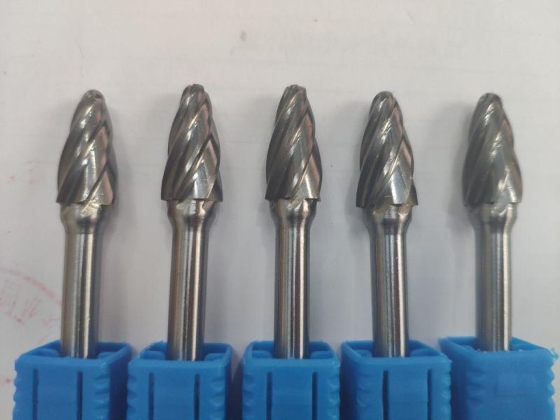 Sf Type Carbide Burrs with Excellent Endurance