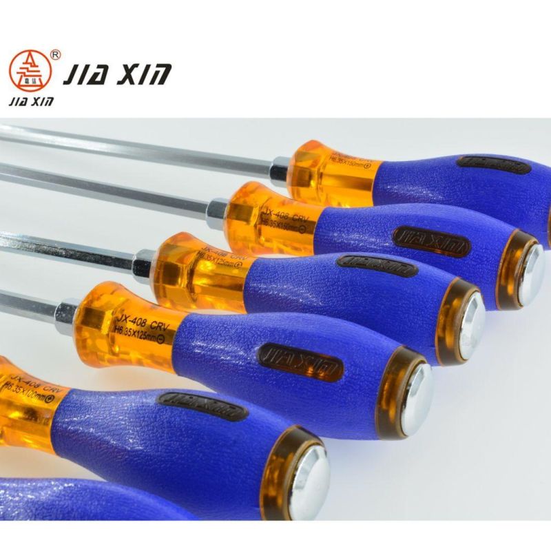 Screwdriver with Hexagonal Screwdriver and Large Torque Stroke Force Screwdriver