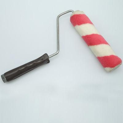 Good Quality Decorative Patterned Paint Roller Cover with American Style Handle