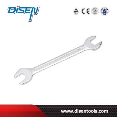 DIN 3110 Matt Finished Chrome Vanadium Open End Wrench