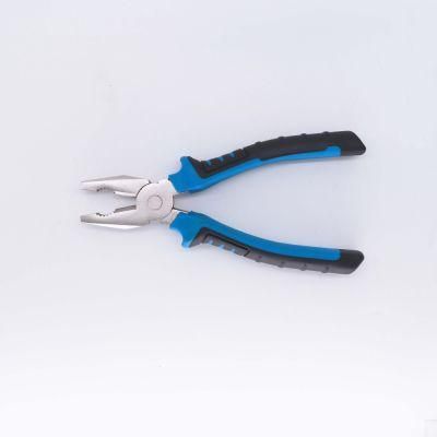 Wholesale Hand Tools 6&quot; 8&quot; Steel Pliers Rubber Handle Combination Pliers