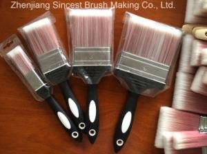 High Quality Tapered Filament Paint Brush with Rubber Handle