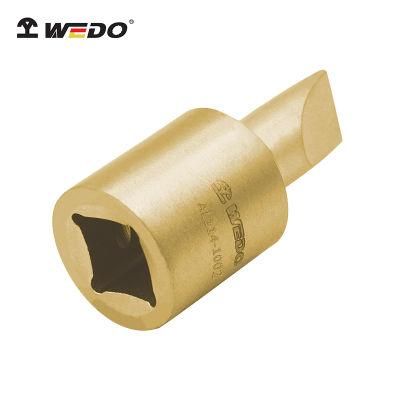 WEDO Non-Sparking Aluminium Bronze Socket High Quality Screwdriver Socket