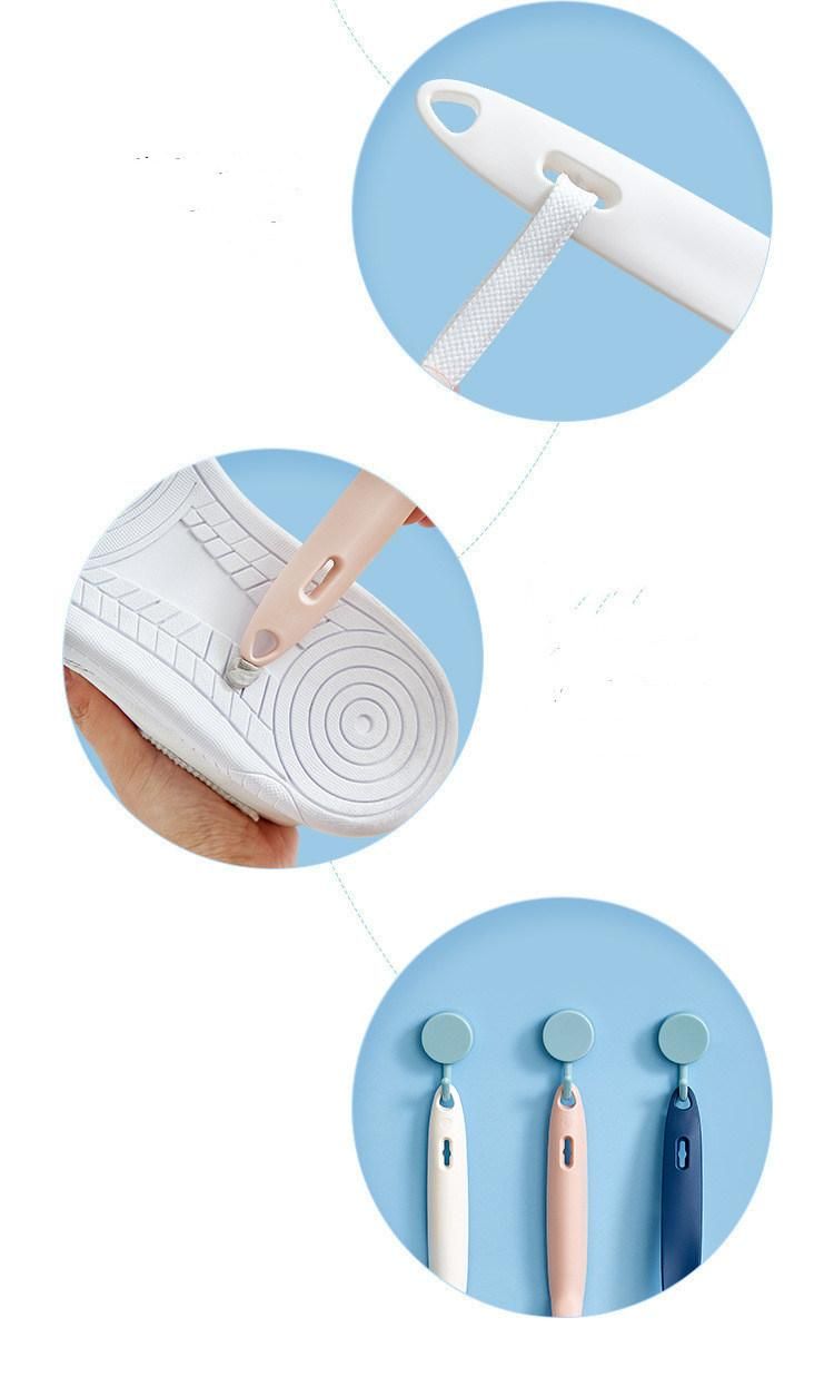 Multi-Function Plastic Long Handle Shoe Cleaning Brush
