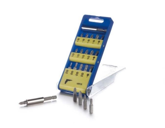 16PC Screwdriver Tool Kit Bit Set