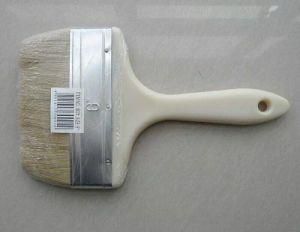 Plastic Handle Paint Brush with White Bristle Material UK Market