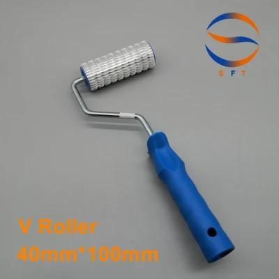 40mm Diameter Big V Rollers Paint Rollers for FRP Laminating