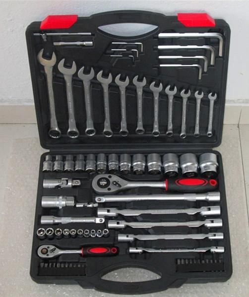 76PCS Professional Socket Wrench Set (1/4" &1/2") - (FY1076B1)