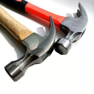 250g 450g 500g 560g Hand Tool Claw Hammer with Wooden /Fiberglass/TPR Handles
