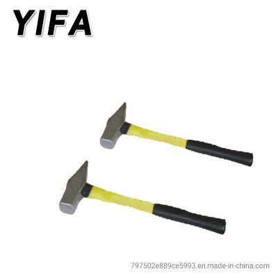 Hand Tools Sweden Type Machinists Hammer with Fiberglass