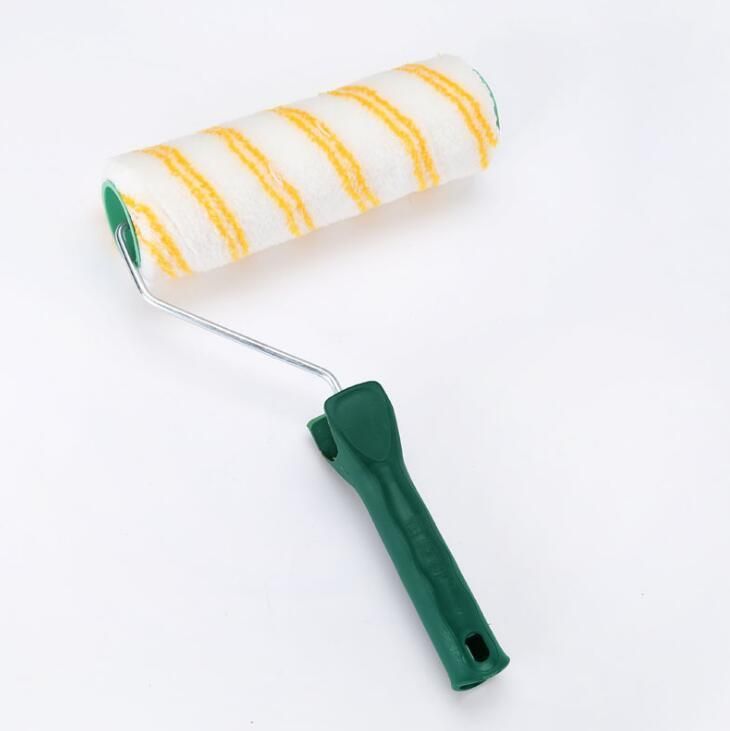 Wall Paint Roller with Plastic Handle Room Decoration Paint Roller Brush