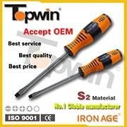 Shantou Topwin Hardware Interchangeable Blade Bar Slotted and Phillips Magnetic Screwdriver Hex Screwdriver Bits for Household