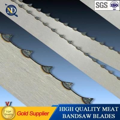 1650mmx16X0.5X4t High Quality Food Band Saw Blade for Meat and Bone