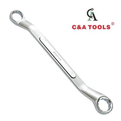 Carbon Steel Convex Rib Double Offset Ring Wrench