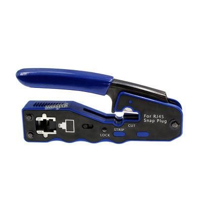 Professional RJ45 Pass Through Connector Crimping Tools