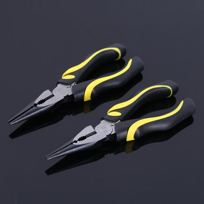 6-Inch VDE CRV Insulated Side Long Nose Pliers