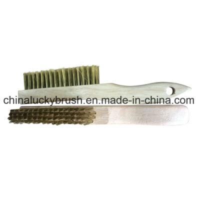 Brass Wire Wooden Handle Appliance Cleaning Brush (YY-692)