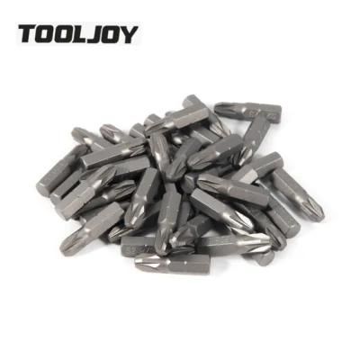 1 Inch 1/4&quot; Hex Shank Pozidriv Bit Pz1 Pz2 Pz3 Pz4 Pz Bit