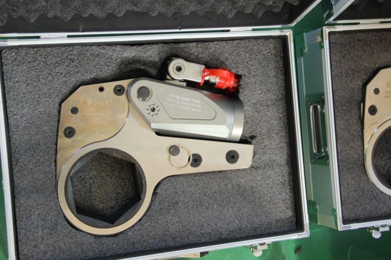 Aluminum Alloy Hexagon Cassette Hydraulic Torque Wrench