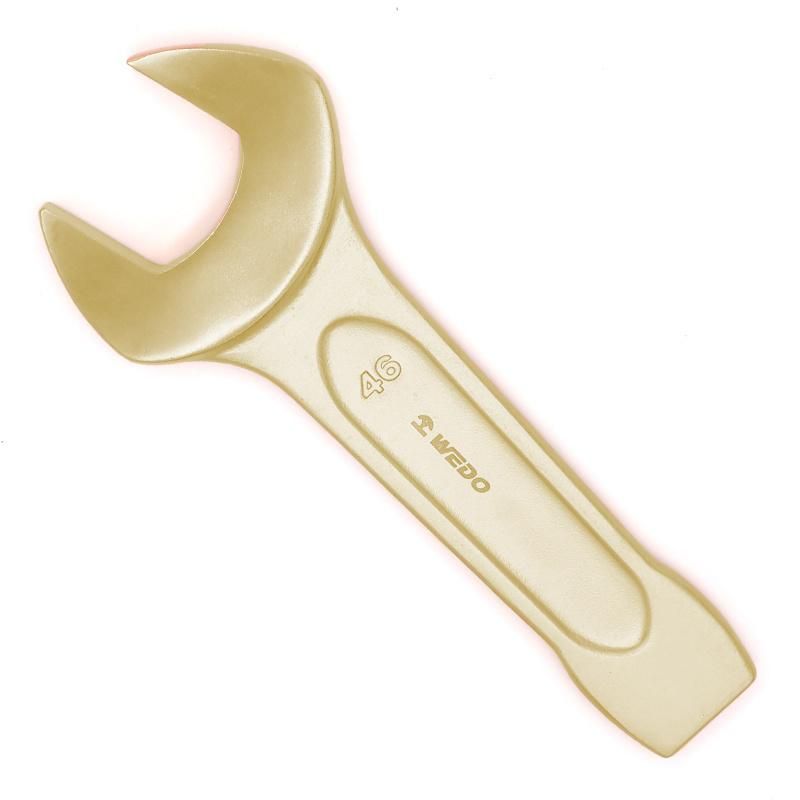 WEDO Hot Sale Non-Sparking Wrench Striking/Slogging Open Wrench Spanner Aluminium Bronze Metric&Imperial