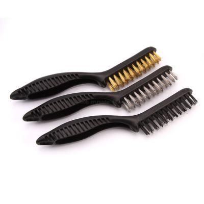 9 Inch Black Color 3 PCS Pack Wire Brush Set for Drill