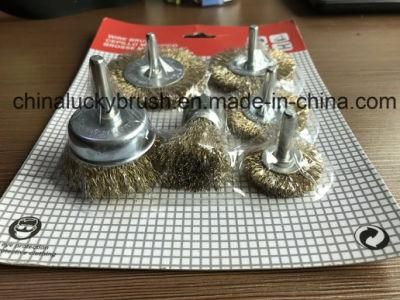 6PCS Steel Wire with Shaft Set Brush (YY-766)