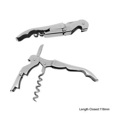 2-Step Silver Waiter&prime;s Corkscrew