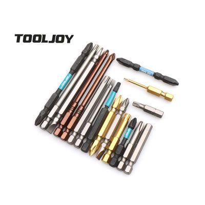 High Quality Factory Taiwan S2 Impact Torsion Screwdriver Bits All Types