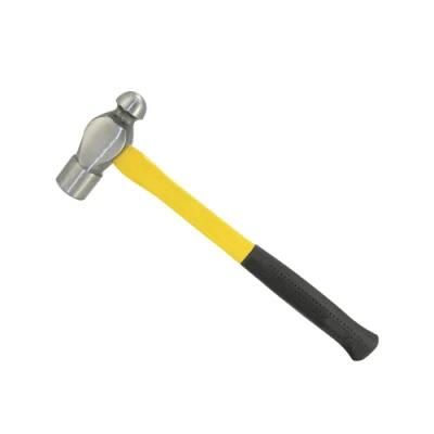 Hautine High Quality Ball Pein Hammer W/Fibre Glass Handle