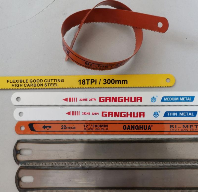 HSS Bimetal Hacksaw Blade, Bi-Metal Hacksaw Blade, Flexible Hacksaw Blade