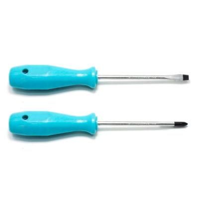 Customized Professiontorx Phillips Tool Plastic Handles Mini Slotted Screwdriver