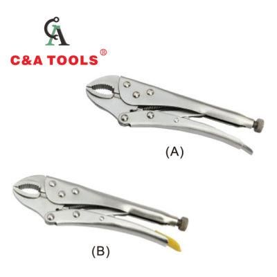 Positive Opening Round Jaw Locking Pliers