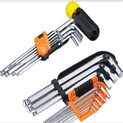 9PCS Ball Point Cr-V Hex Key Set Allen Key Set